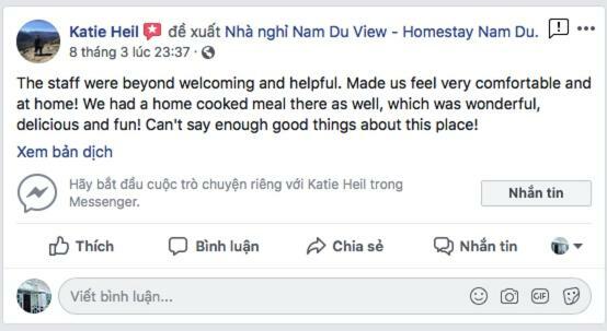 Nam Du View Guest House Екстер'єр фото